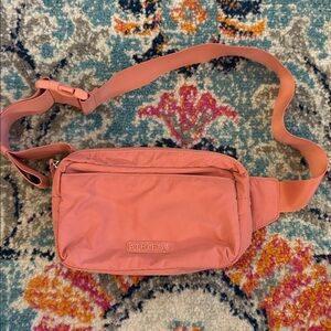 Athleta Peachy-Pink Belt Bag